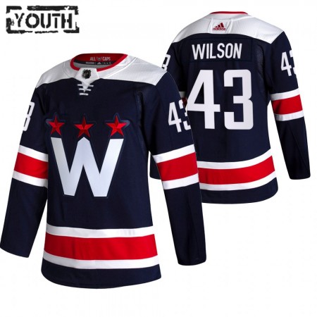 Washington Capitals Tom Wilson 43 2020-21 Alternatief Authentic Shirt - Kinderen